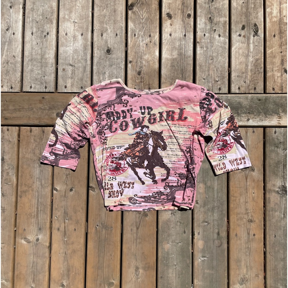 Bit and Bridle Cowboy Top